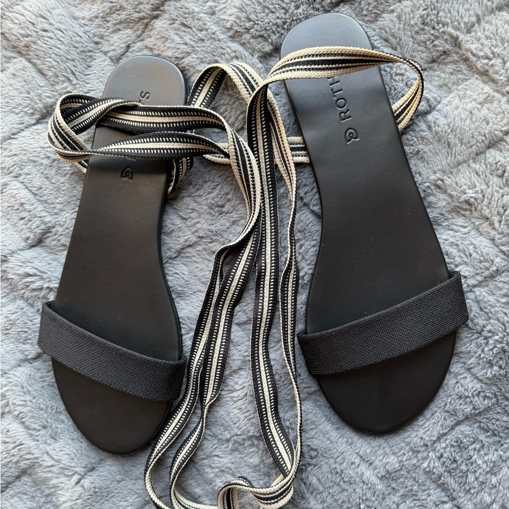 Rothy's Women's The Wrap Retired Tie Sandals Cosmos